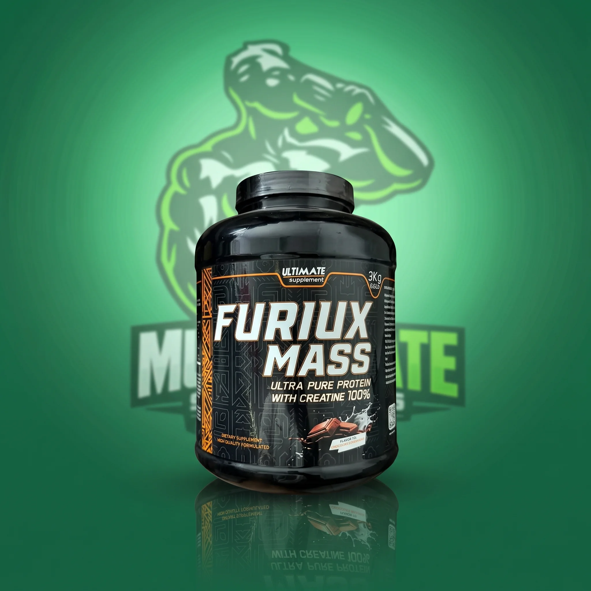 Ultimate Supplement Furiux Mass 3kg Tub — التيميت سبلمنت فيوركس ماس عبوة 3 كجم